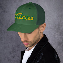 Load image into Gallery viewer, Titties Masters Trucker Hat
