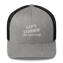 Load image into Gallery viewer, Capt Stabbin Trucker Cap
