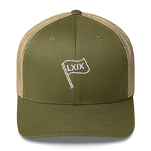 Load image into Gallery viewer, LXIX Flag Trucker Cap
