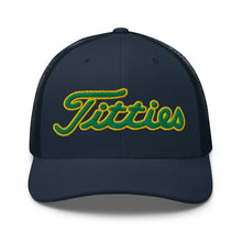 Load image into Gallery viewer, Titties Masters Trucker Hat
