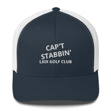 Load image into Gallery viewer, Capt Stabbin Trucker Cap
