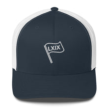 Load image into Gallery viewer, LXIX Flag Trucker Cap
