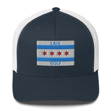 Load image into Gallery viewer, Chicago Flag Trucker Cap
