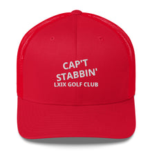 Load image into Gallery viewer, Capt Stabbin Trucker Cap
