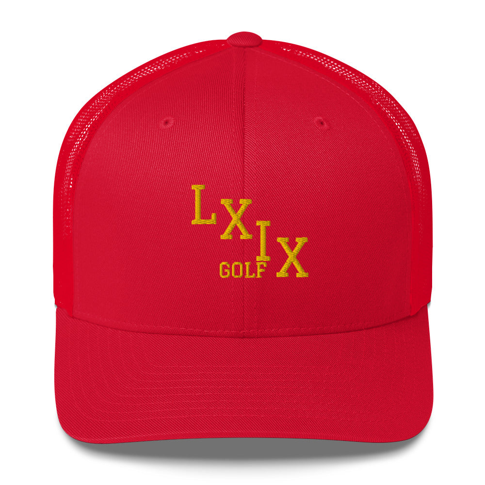 Diagonal Trucker Cap – LXIX GOLF CLUB