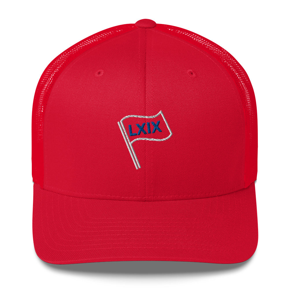 Red White and Blue Trucker Cap