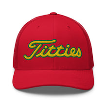 Load image into Gallery viewer, Titties Masters Trucker Hat
