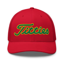 Load image into Gallery viewer, Titties Masters Trucker Hat
