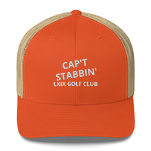 Load image into Gallery viewer, Capt Stabbin Trucker Cap
