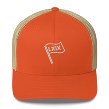 Load image into Gallery viewer, LXIX Flag Trucker Cap
