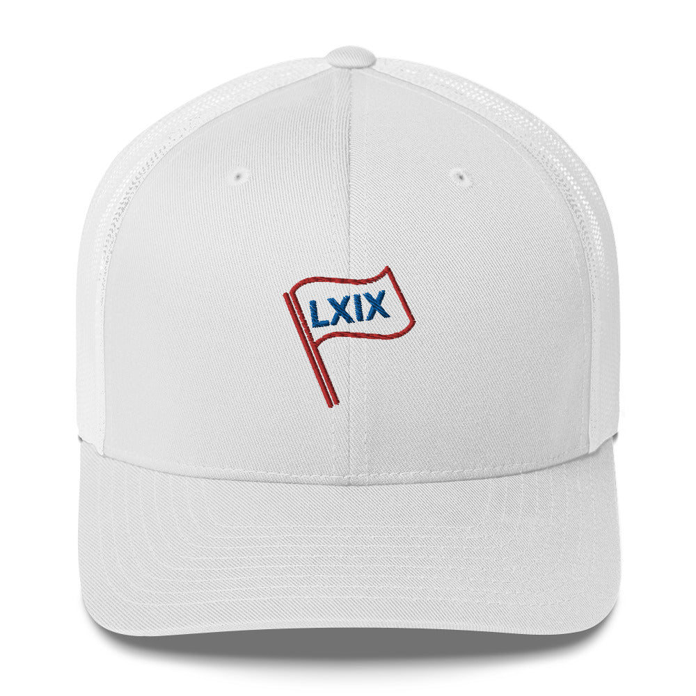 Red White and Blue Trucker Cap