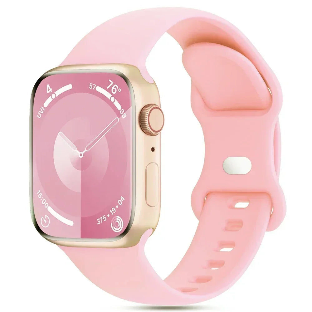 Silicone Apple Watch Band Series 11/10/9/8/7/6/5/4/ SE / Ultra 1/2/3