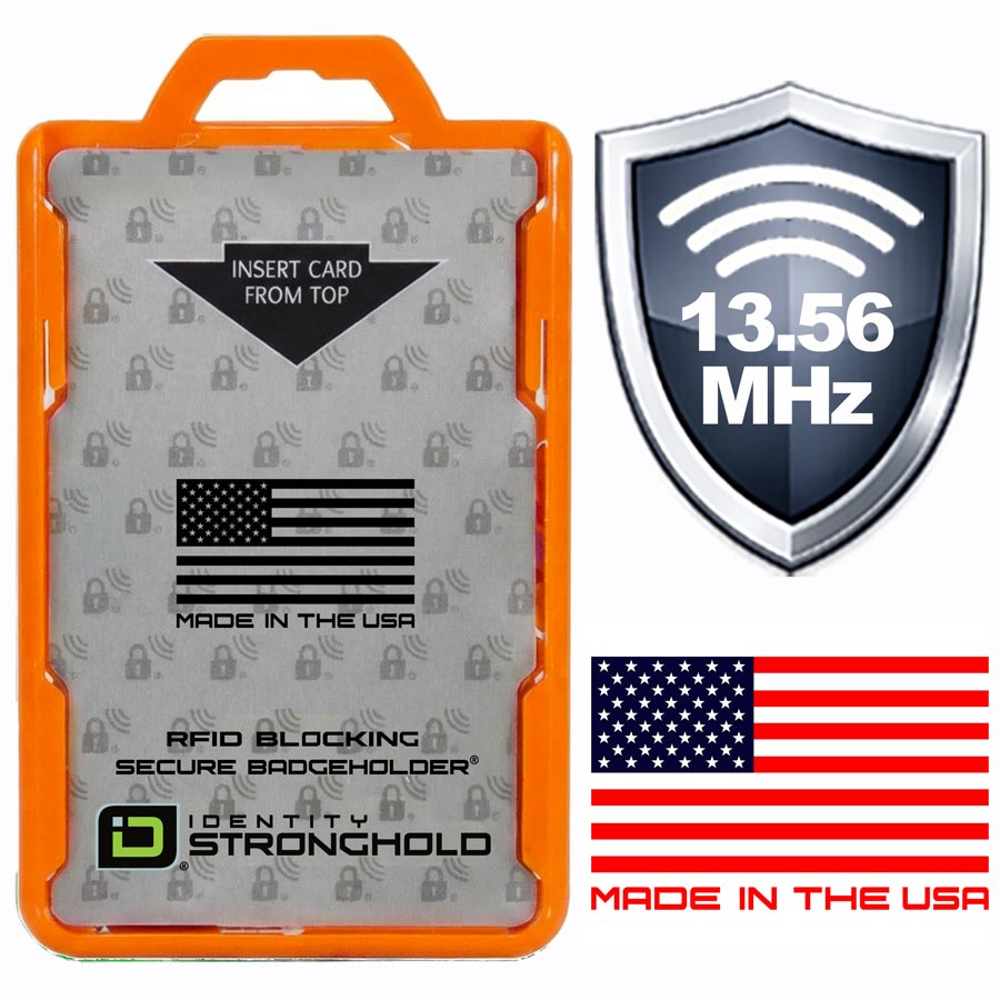 Secure Badge Holder DuoLite ® Vertical 2 ID Card Holder