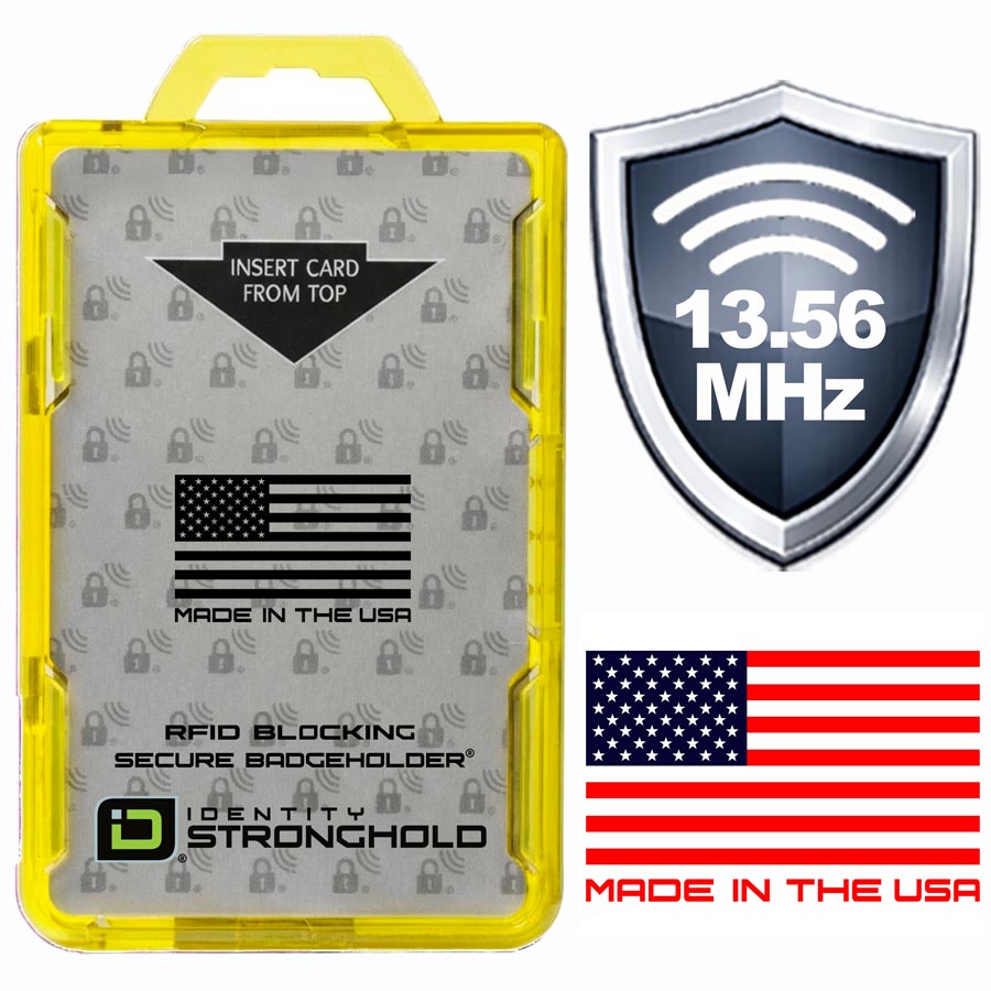 Secure Badge Holder DuoLite ® Vertical 2 ID Card Holder
