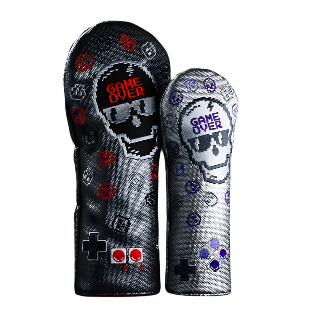 Swag Golf - Game Over Skulls Wood Headcover Set