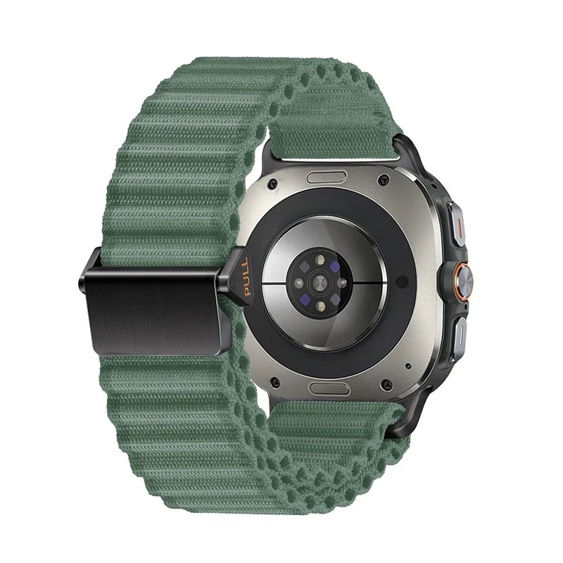 Samsung Galaxy Nylon Loop Watch Band - Ultra/Ultra2 No Gaps Strap