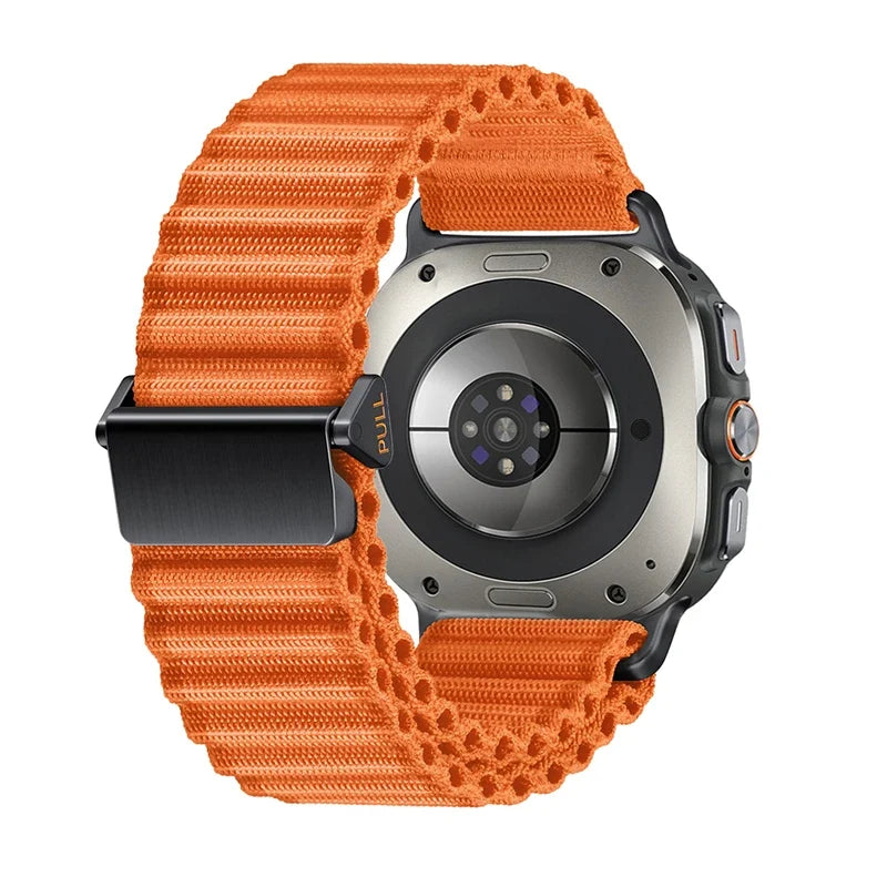 Samsung Galaxy Nylon Loop Watch Band - Ultra/Ultra2 No Gaps Strap