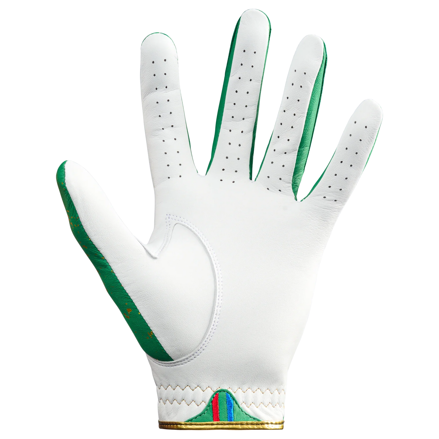 THE 24K GOLF GLOVE - GREEN/WHITE - 2 PACK