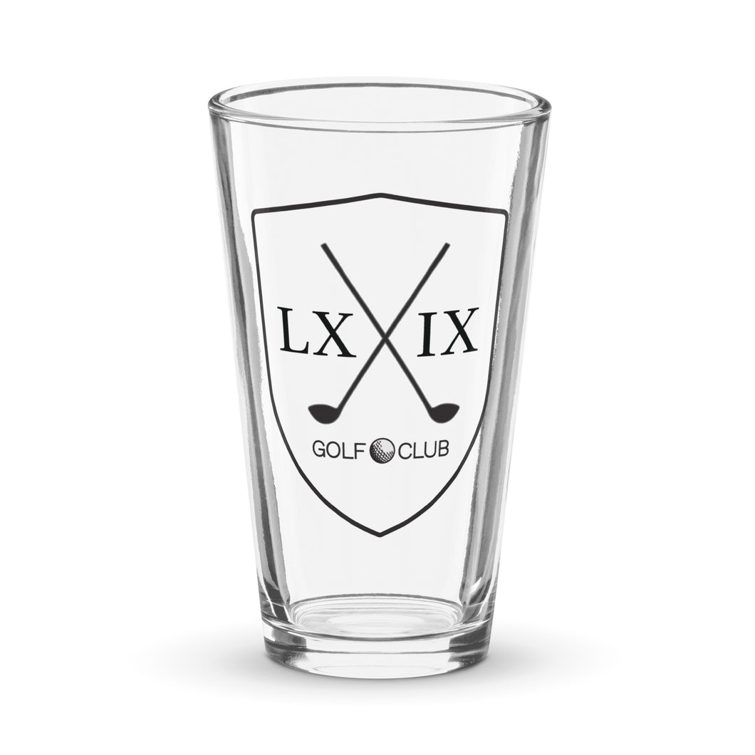 Shield Logo Shaker Pint Glass