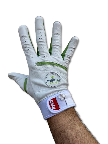 THE BYRD GOLF GLOVE - White/Green