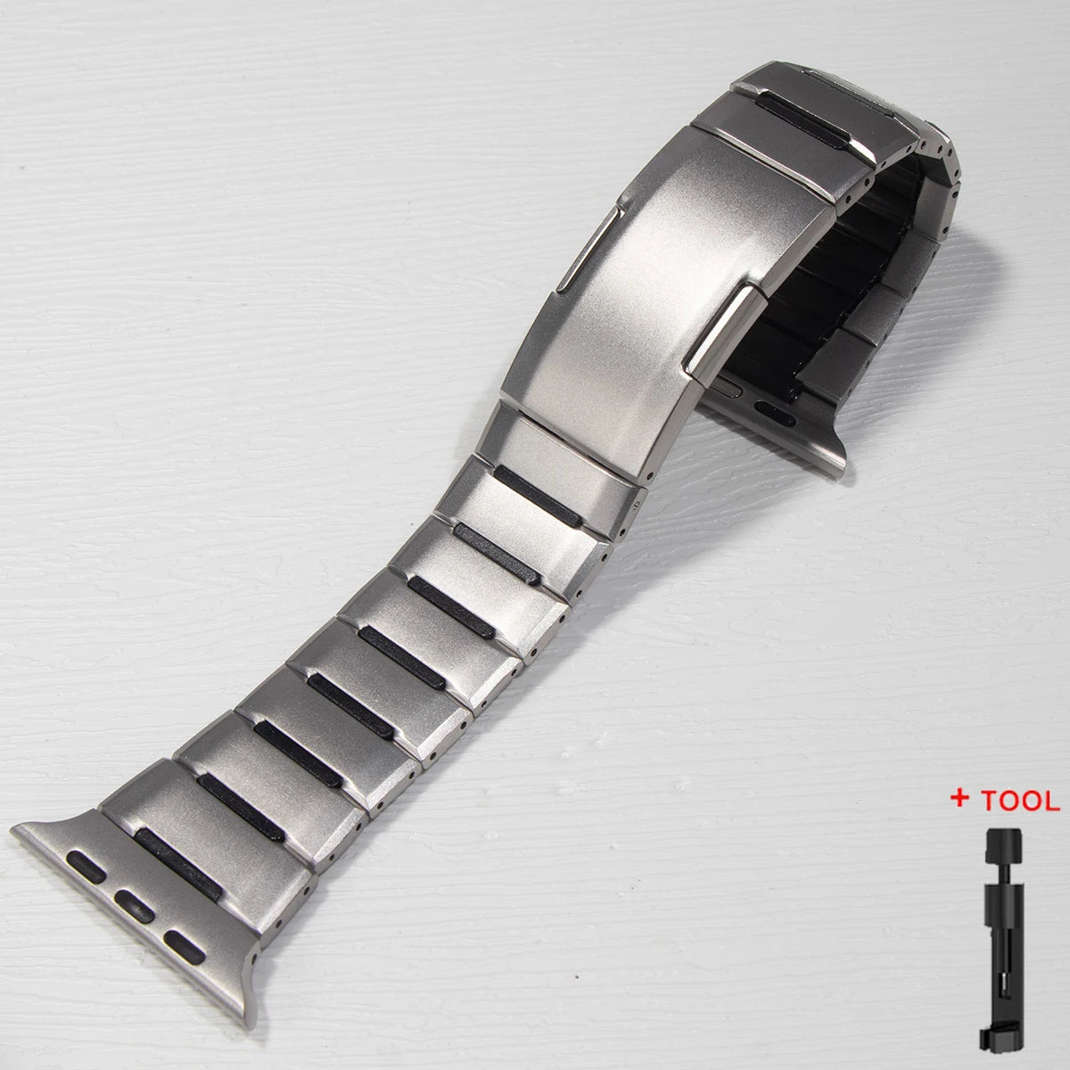 Steel & Silicone Apple Watch Band Series 11/10/9/8/7/6/5/4/ SE / Ultra 1/2/3