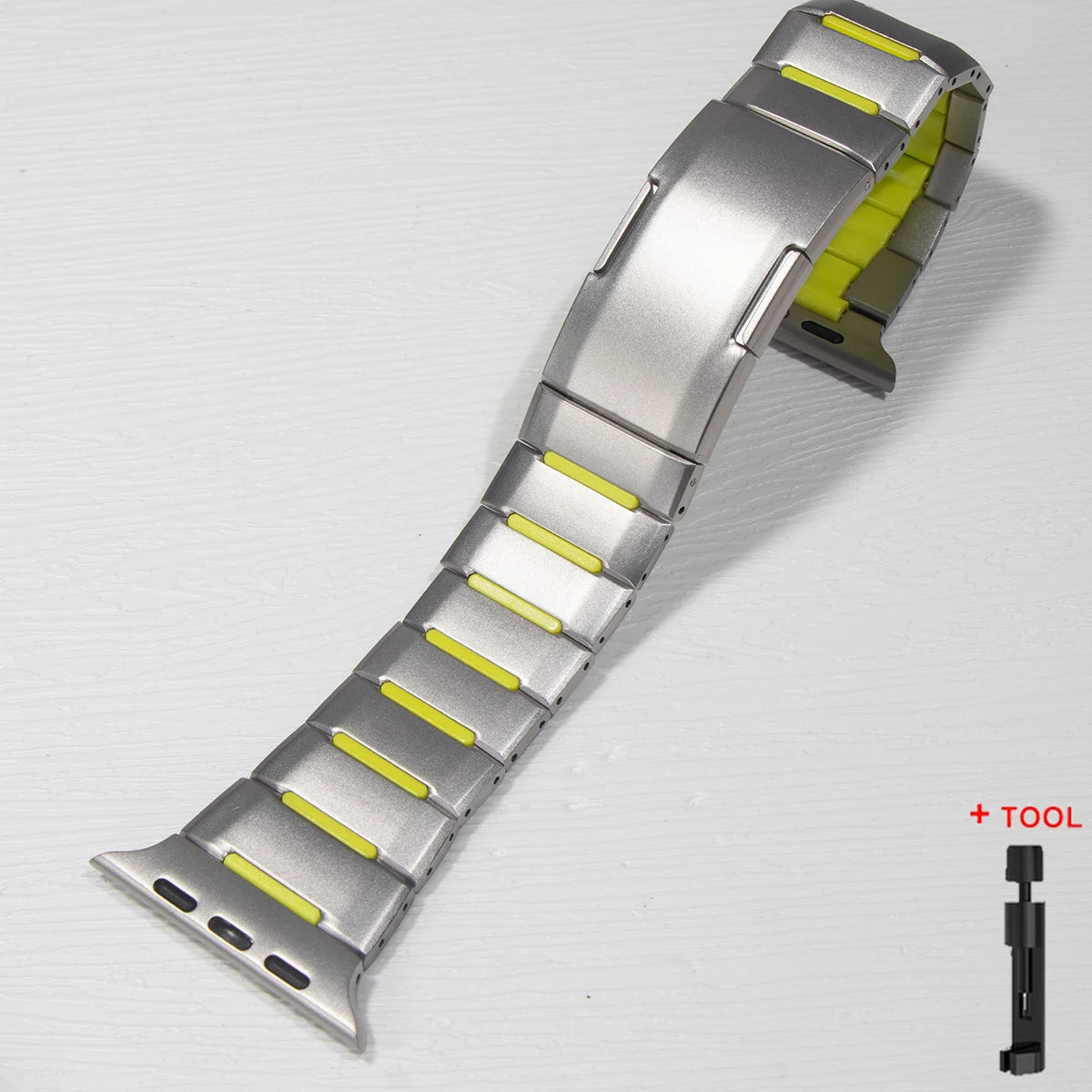 Steel & Silicone Apple Watch Band Series 11/10/9/8/7/6/5/4/ SE / Ultra 1/2/3
