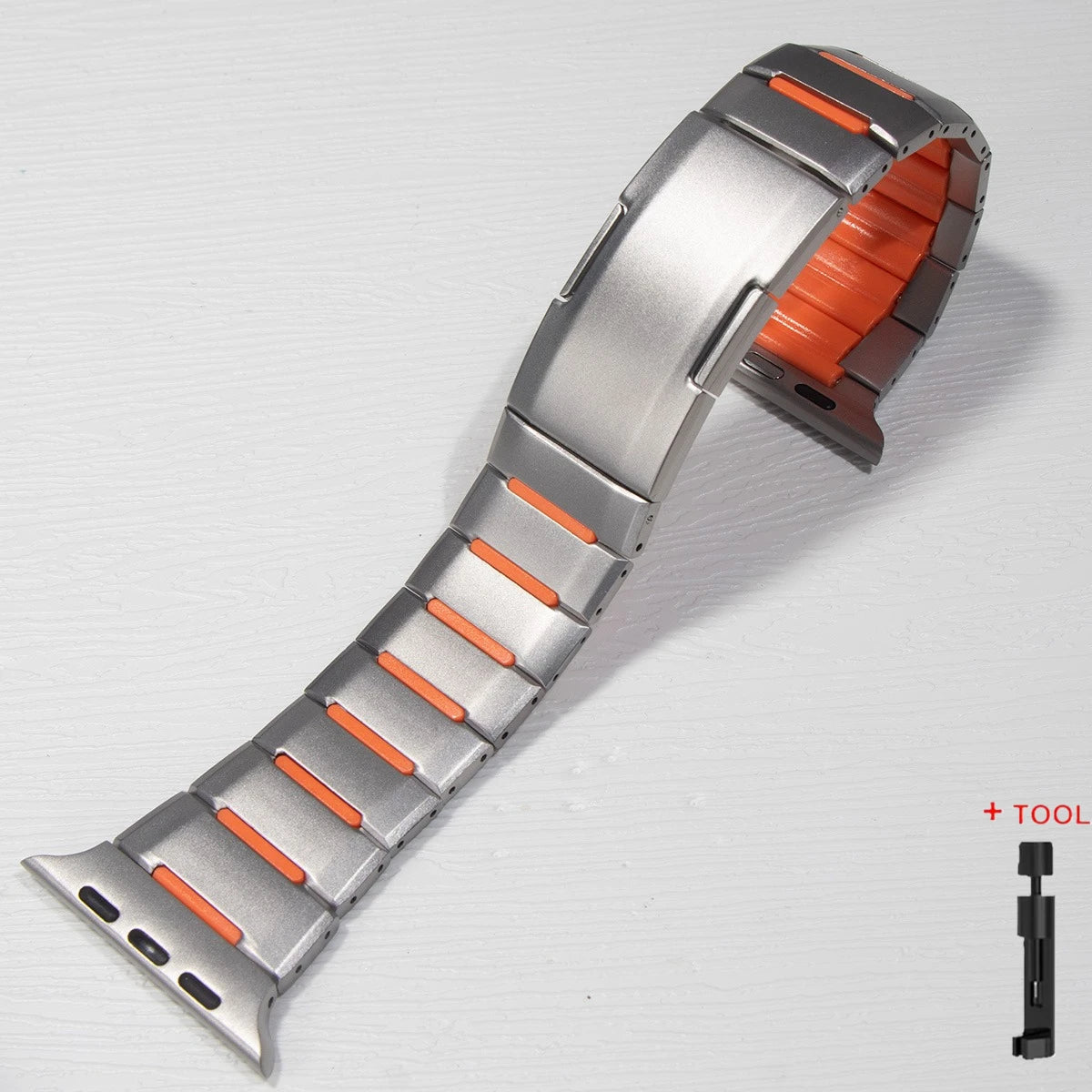 Steel & Silicone Apple Watch Band Series 11/10/9/8/7/6/5/4/ SE / Ultra 1/2/3