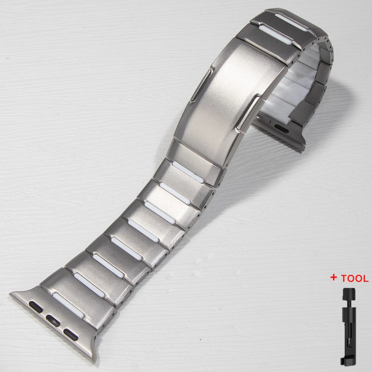 Steel & Silicone Apple Watch Band Series 11/10/9/8/7/6/5/4/ SE / Ultra 1/2/3