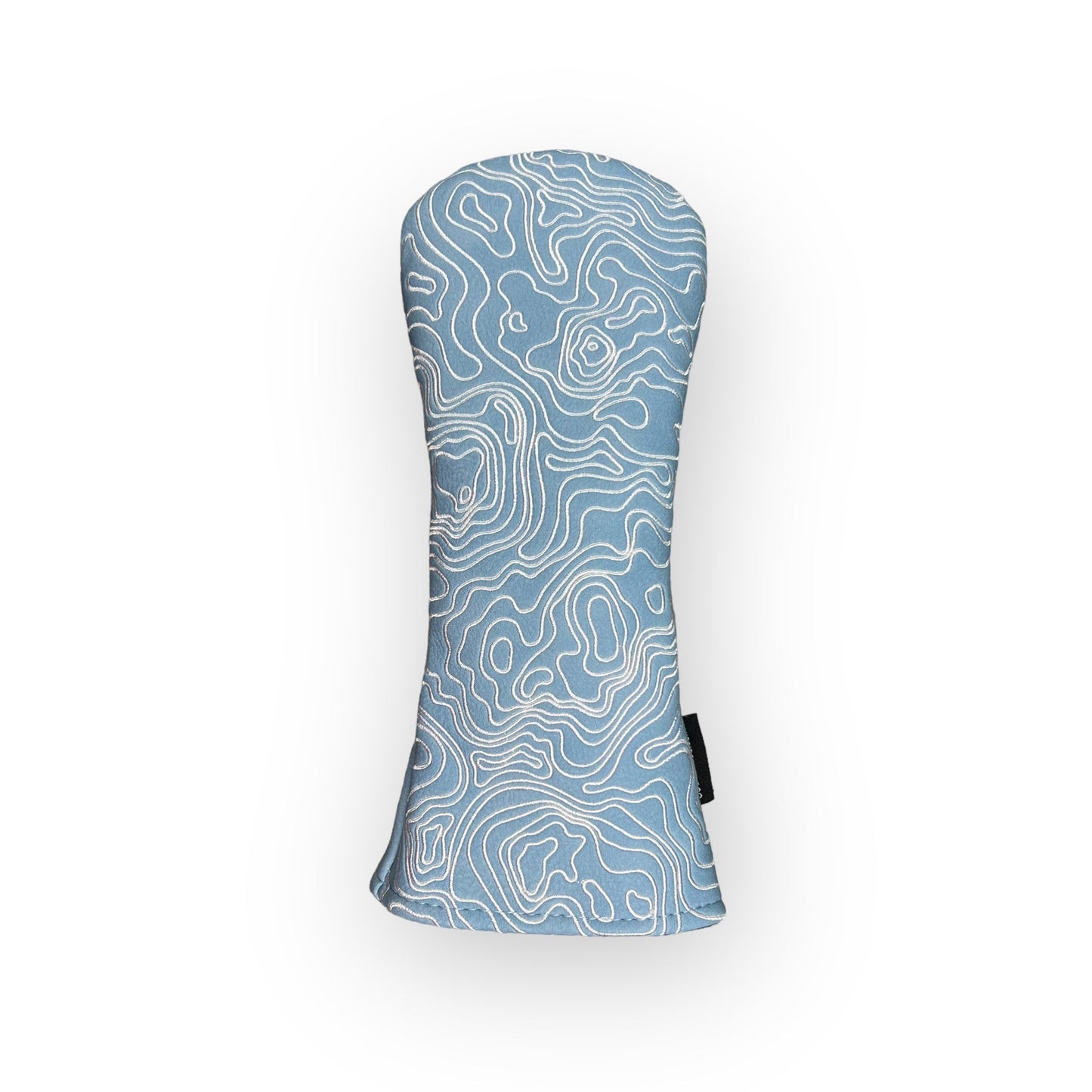 Topographic Edition - Carolina Blue / Embroidered Pure White