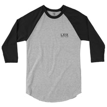 Load image into Gallery viewer, LXIX Golf Swinger Logo 3/4 sleeve raglan shirt
