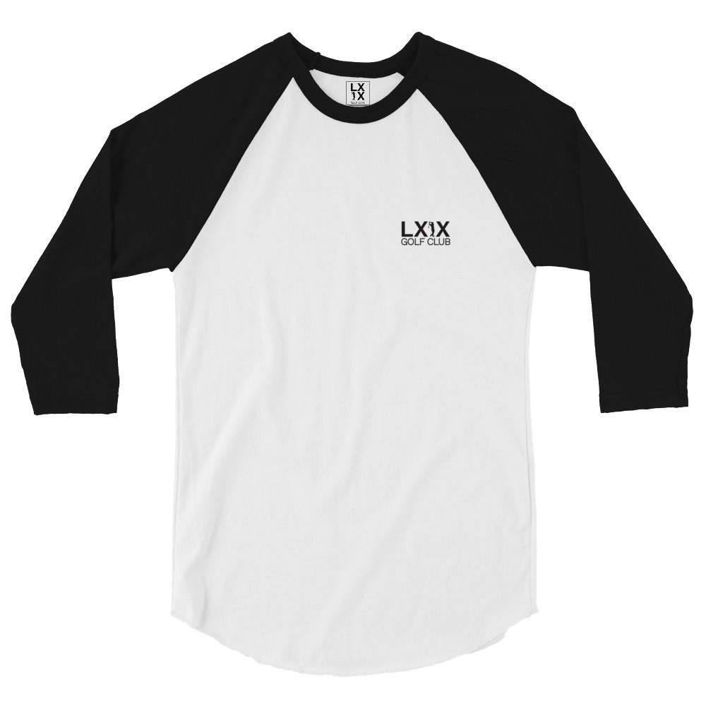 LXIX Golf Swinger Logo 3/4 sleeve raglan shirt