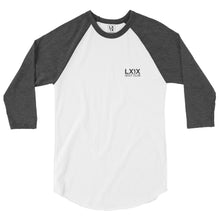 Load image into Gallery viewer, LXIX Golf Swinger Logo 3/4 sleeve raglan shirt
