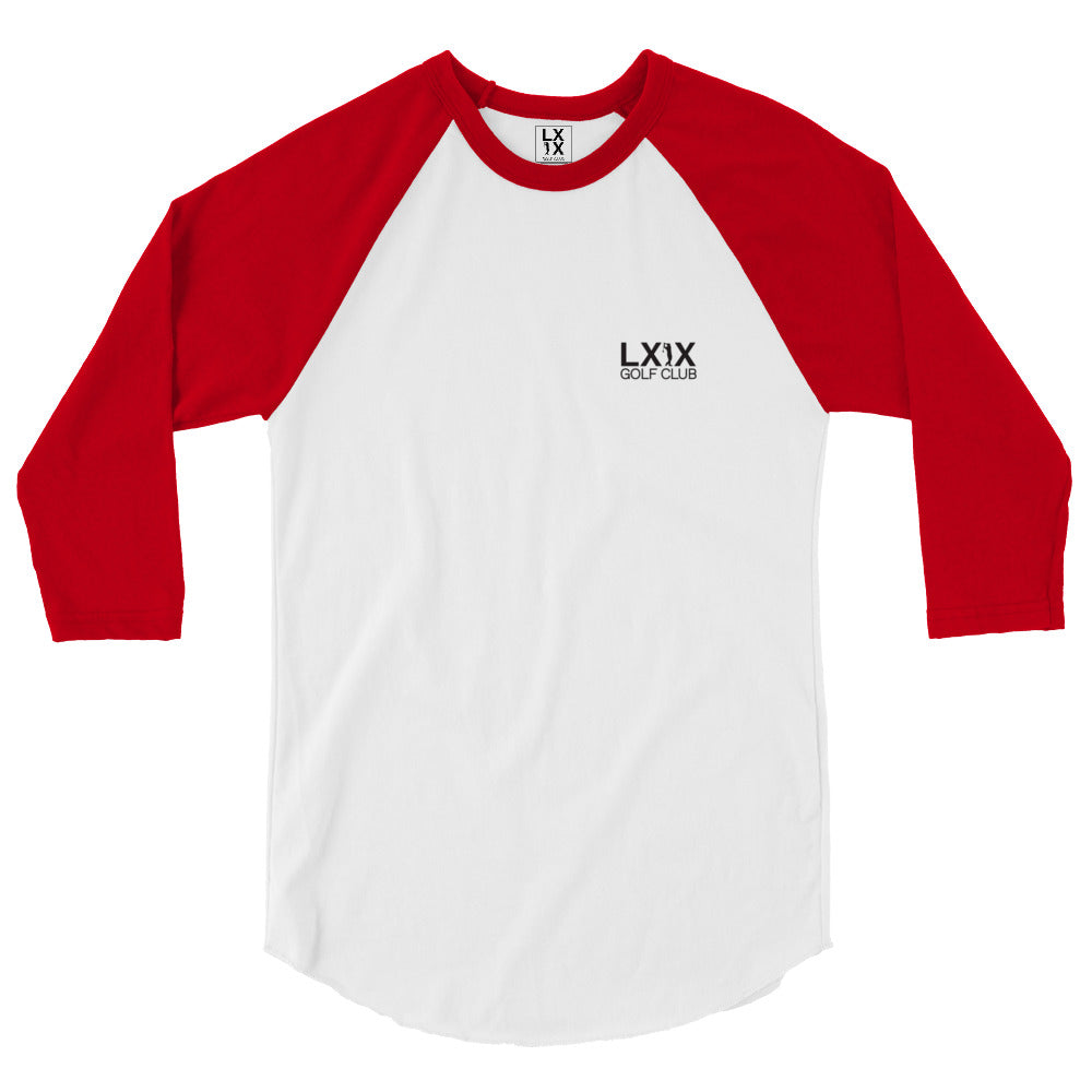 LXIX Golf Swinger Logo 3/4 sleeve raglan shirt