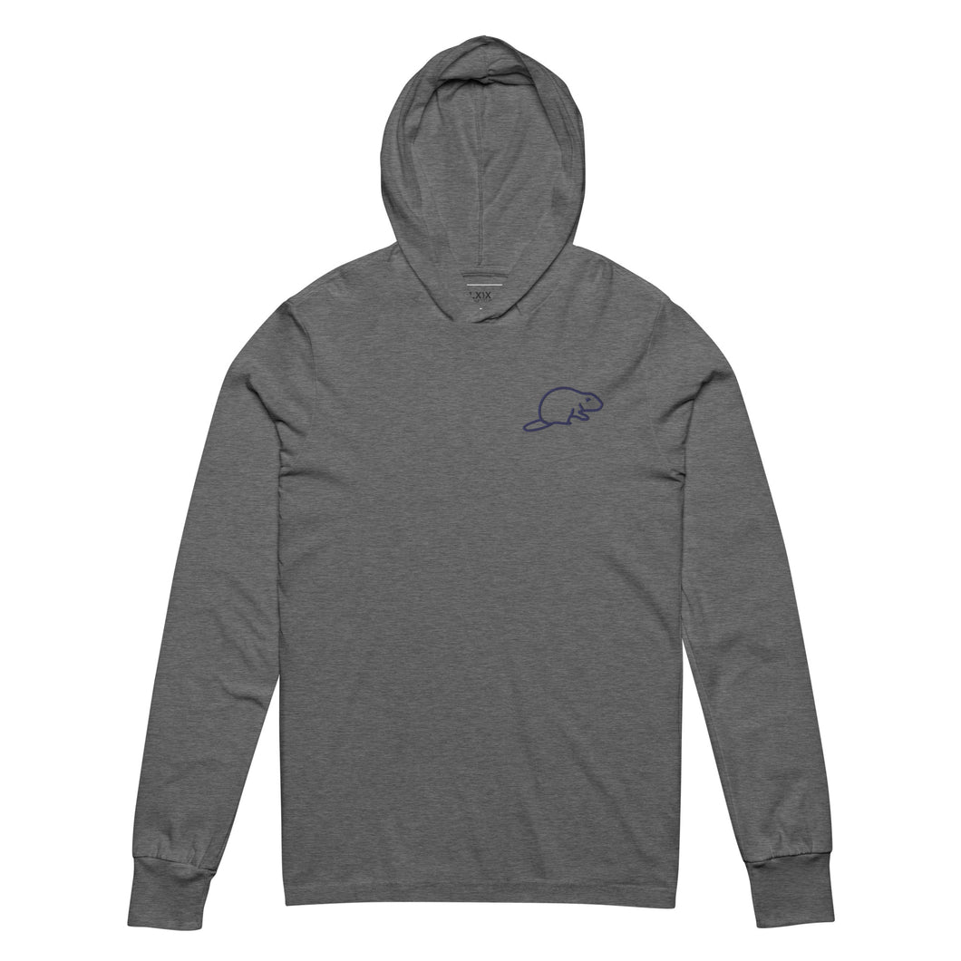 LXIX Beaver Hooded long-sleeve tee