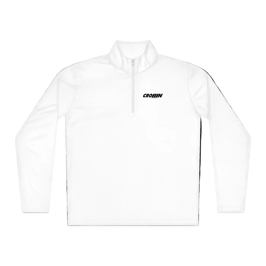 CROWN ATHLETICA™ /// Quarter Zip (WHITE)