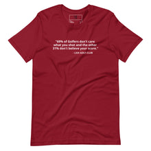 Load image into Gallery viewer, Golf Score Quote Unisex t-shirt
