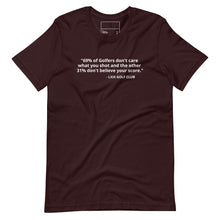 Load image into Gallery viewer, Golf Score Quote Unisex t-shirt
