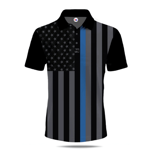 USA Blue Line Men's Polo