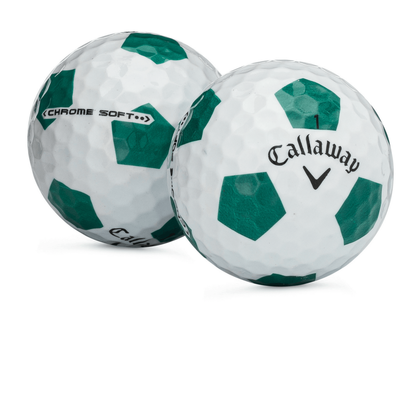 Used Callaway Chromesoft Truvis Mix Golf Balls - 1 Dozen