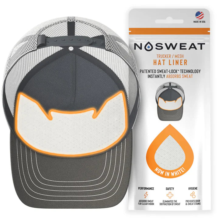 Hat Liners - Patented SweatLock™ For All Hat Types