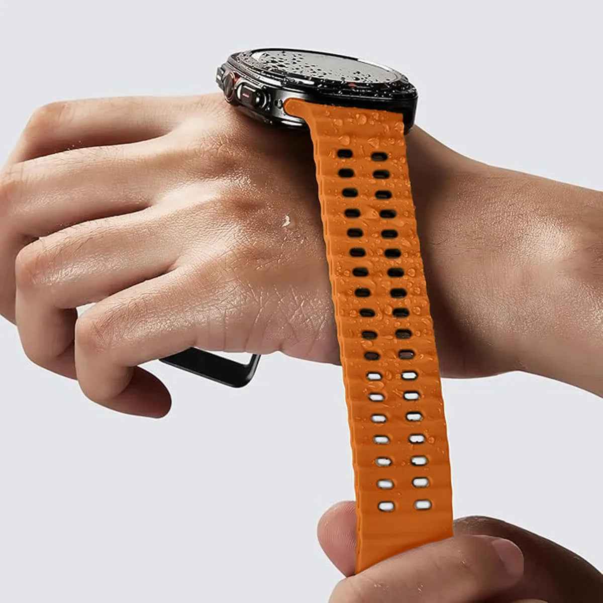 Silicone Samsung Galaxy 7 Ultra Watch Band 47MM