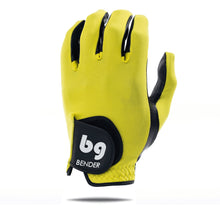 Load image into Gallery viewer, Yellow Spandex Golf Glove
