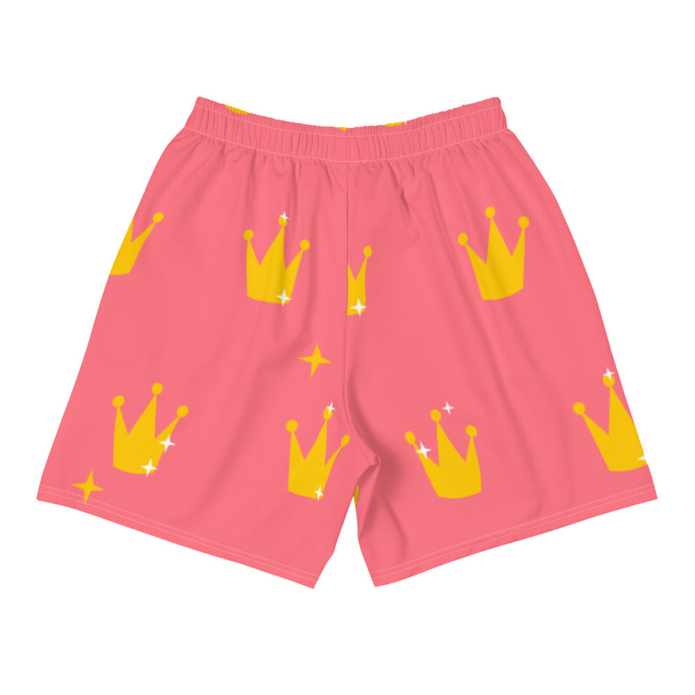 Arch Logo Margy Edition Crown Men's Athletic Long Shorts