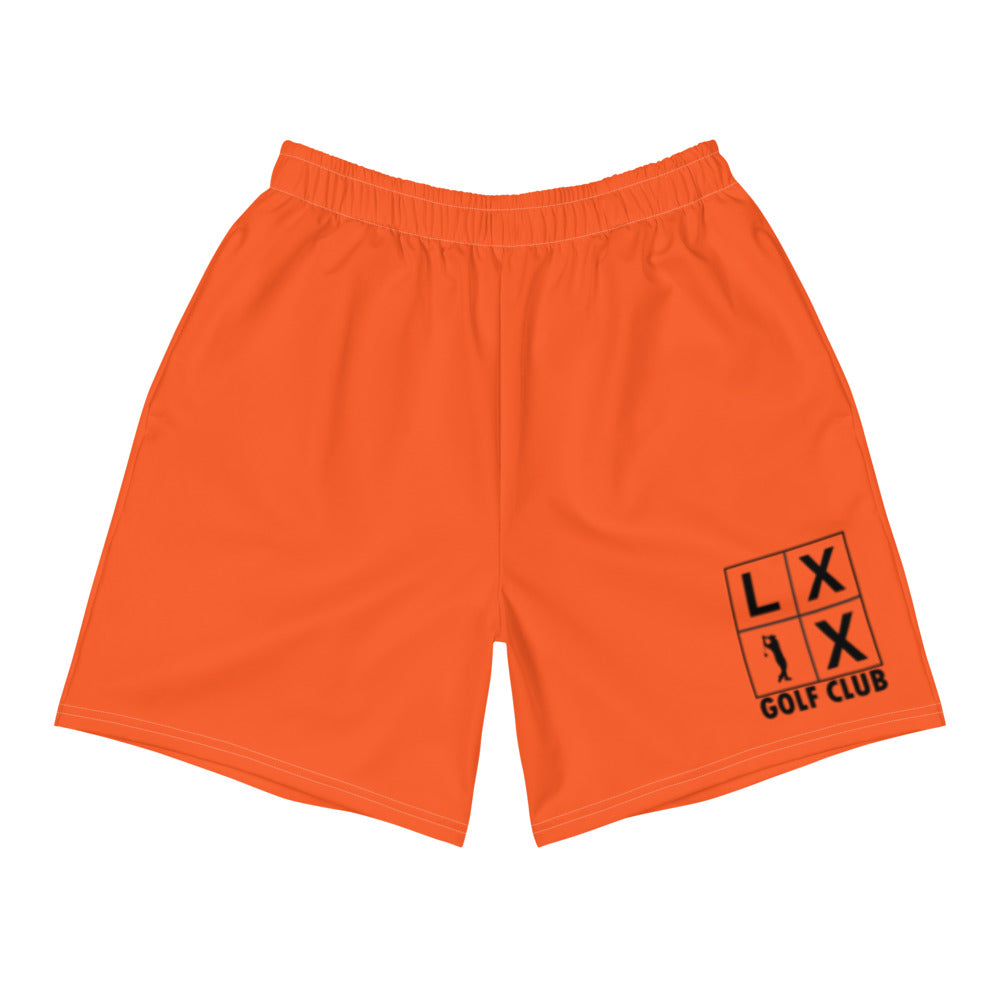 Four Box Logo Men's Athletic Long Shorts