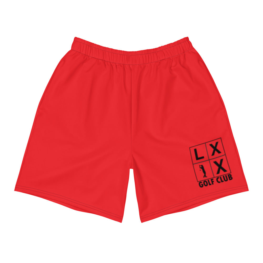 Four Box Logo Men's Athletic Long Shorts