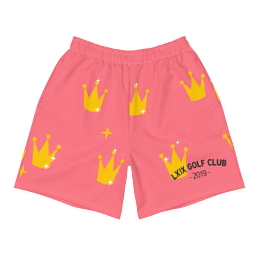 Arch Logo Margy Edition Crown Men's Athletic Long Shorts