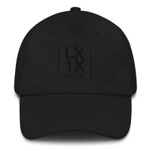 Load image into Gallery viewer, Box Logo Dad Hat - Black Logo
