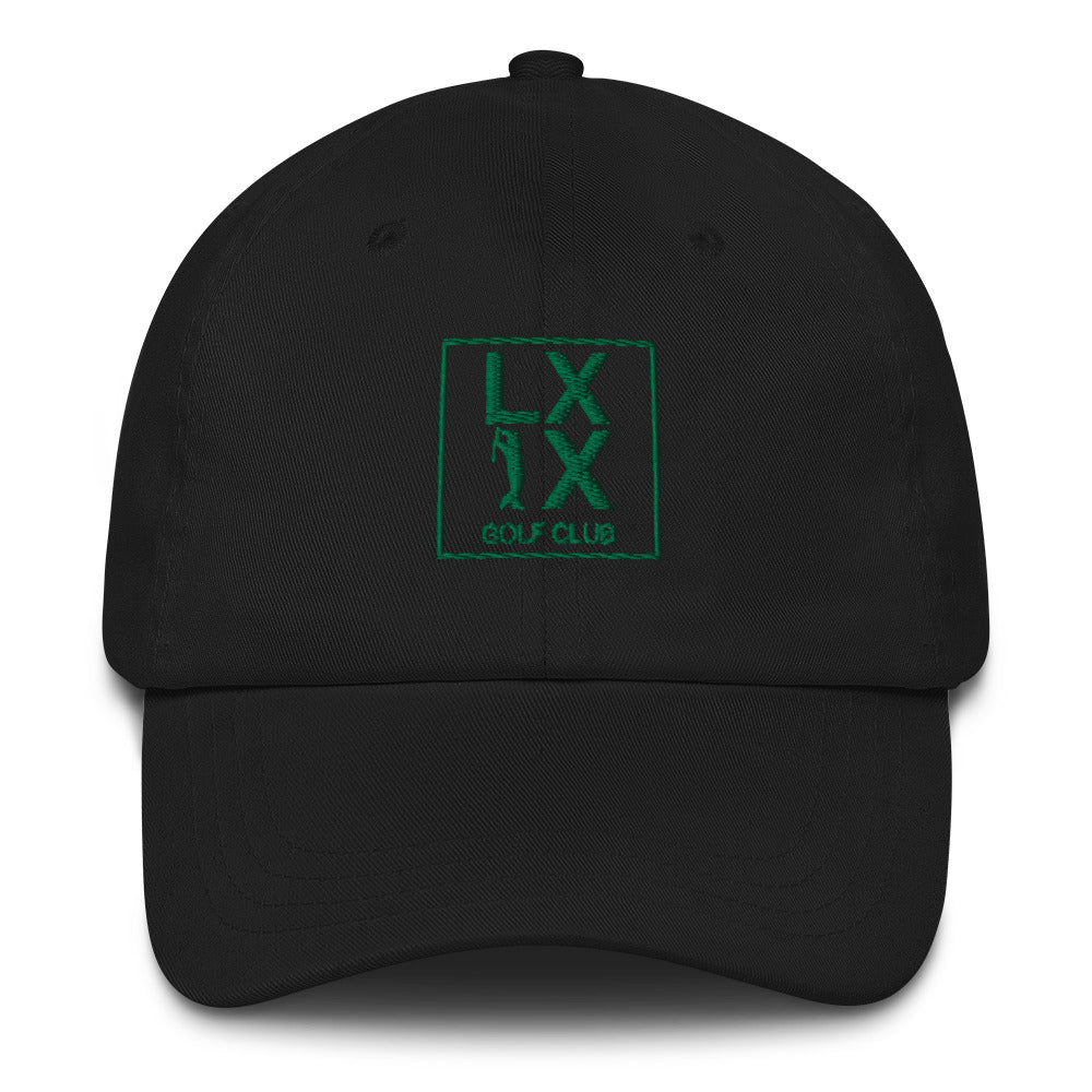 Box Logo Dad Hat - Kelly Green Logo