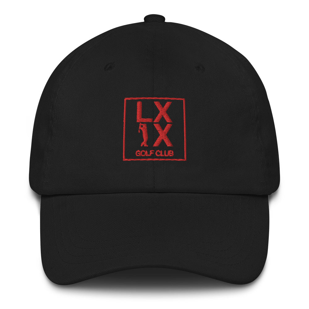 Box Logo Dad Hat - Red Logo