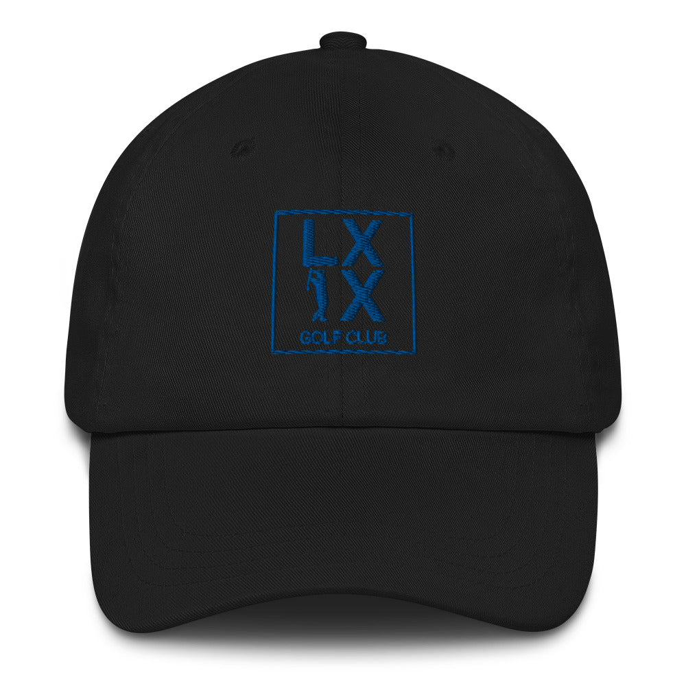 Box Logo Dad Hat - Royal Logo